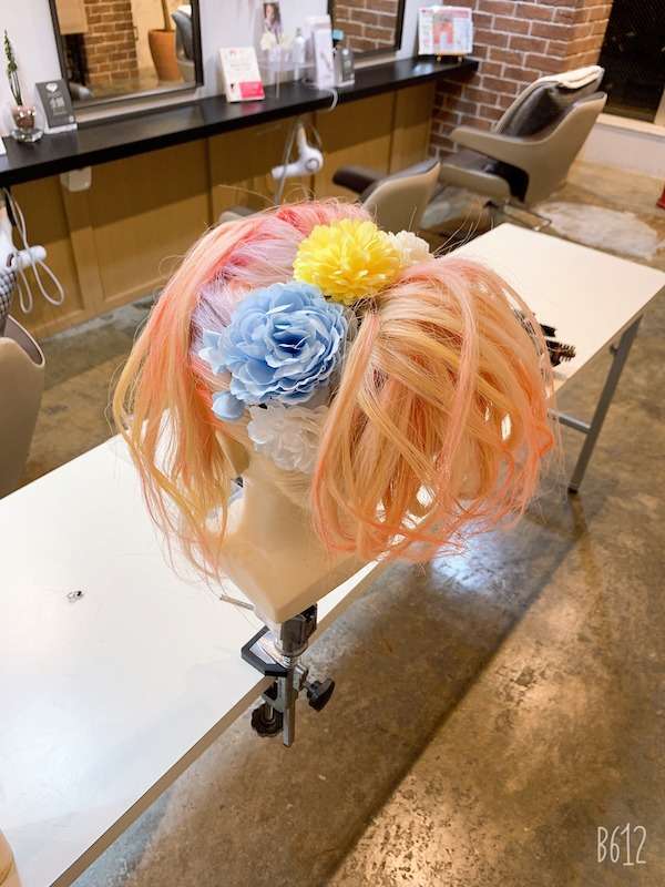 スジ盛り風ポニーテールを作って見ました！姫路市の美容院BEREA(ベレア)はお客様のキレイを叶える美容室／ヘアサロン